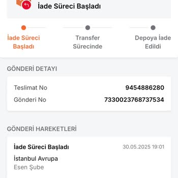 Kargom Kayboldu, Bayramda Ürünüm Elime Ulaşmadı