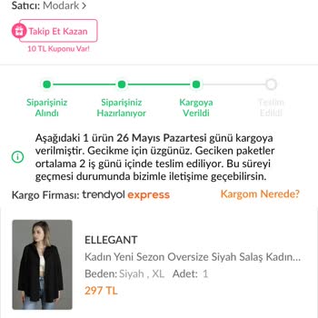 Kargom Kayboldu, Bayramda Ürünüm Elime Ulaşmadı