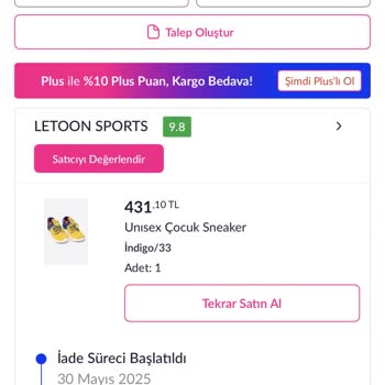 Aldığım Ayakkabı Beklentilerimi Karşılamadı, Hayal Kırıklığı Yaşadım