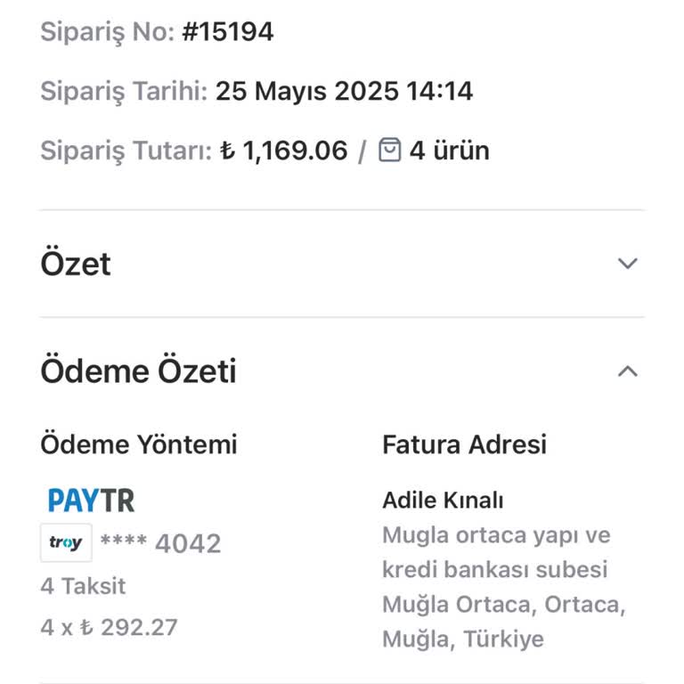 İlgisiz Mağaza Ve Geciken Kargo Süreci