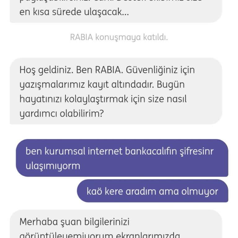 Müşteri Temsilcisine Ulaşamama Ve Sistem Sorunu