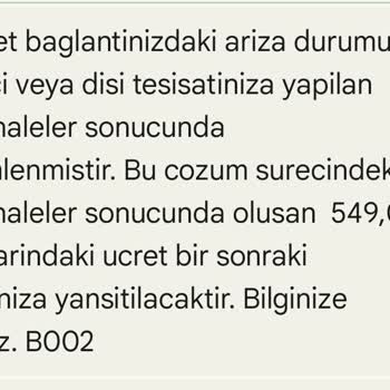 İnternet Arızası Sonrası Haksız Servis Ücreti Ve İlgisiz Müşteri Hizmetleri