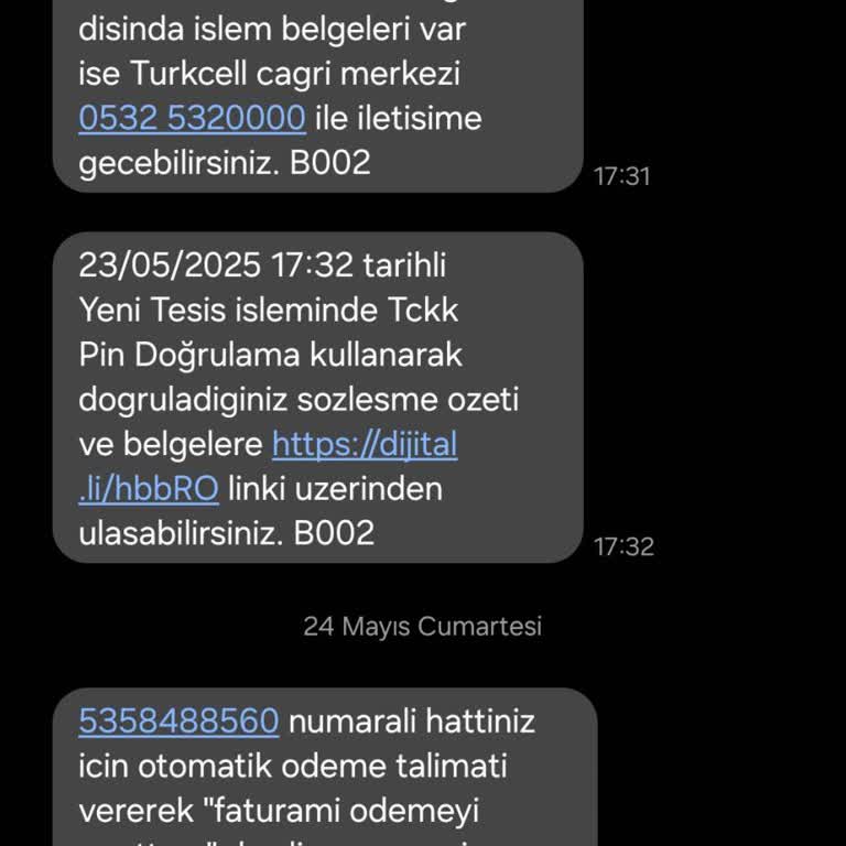 Yeni Aldığım Hattın Eski Kullanıcıya Ait Olması Ve Çözüm Yerine Ek Ücret Talebi