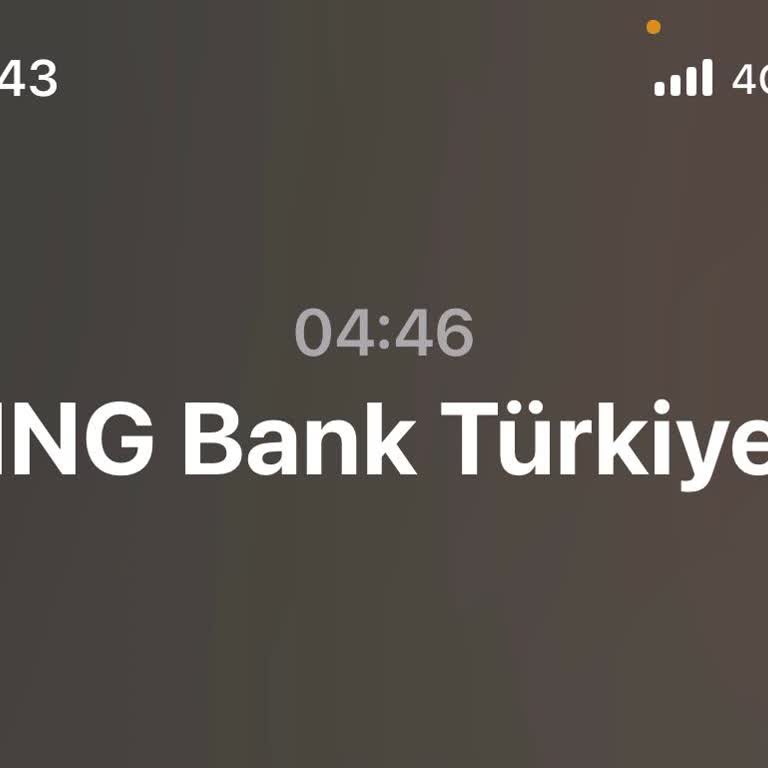 ING Bank Müşteri Hizmetlerine Ulaşamama Ve Hesap Sorunları