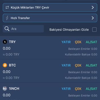 Hesabımdaki Varlıklar Habersizce Sıfırlandı!