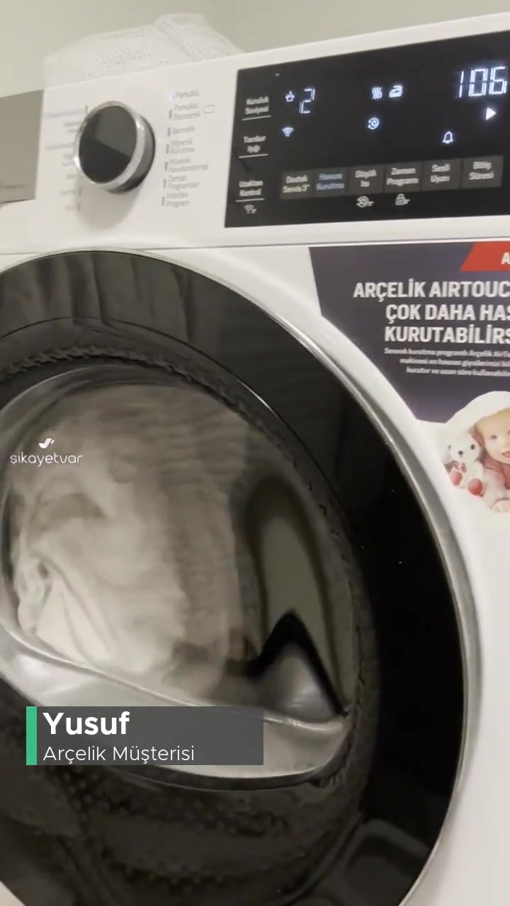 Arçelik 920 Kmw Kurutma Makinesi Ses Problemi videonun kapak resmi