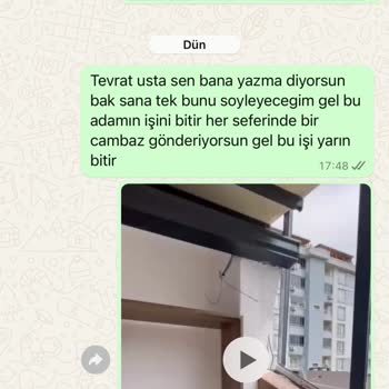 Yarım Kalan Tadilat Ve Sorumluluktan Kaçan Ustalar