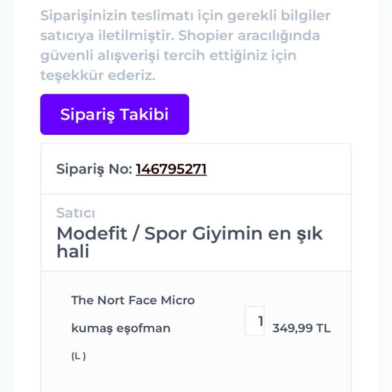 Modefitshop Siparişim Kargolanmadı Ve Müşteri Hizmeti Yok!
