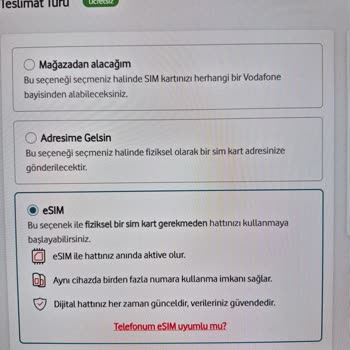 Vodafone Esım Aktivasyonunda Yaşanan Mağduriyet Ve Ek Ücret Talepleri