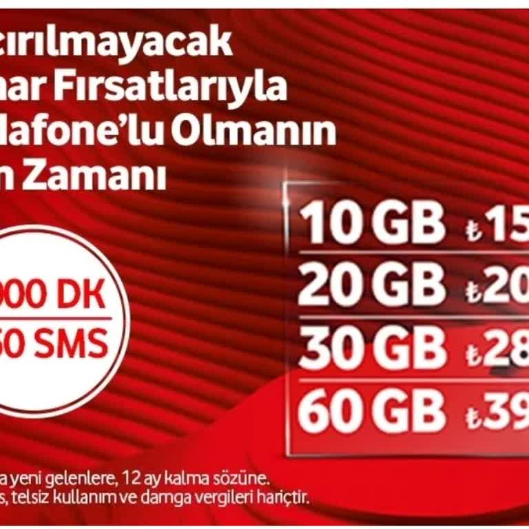 Vodafone Mevcut Müşterilere Sunulan Yüksek Fiyat Ve Düşük Paket İçeriği