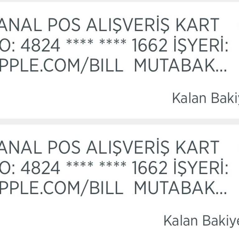 Apple Hesabımdan İzinsiz Para Çekildi