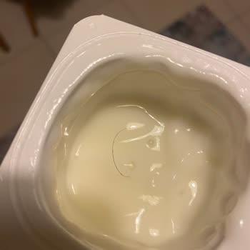 Danone Meyveli Yoğurttan Kıl Çıkması Nedeniyle Güven Sorunu Yaşadım