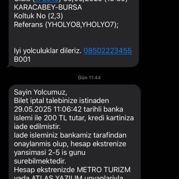 Metro Turizm Sefer Saati Değişikliği Ve Bilgilendirme Sorunu