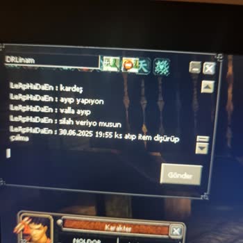 Oyun İçi Haksız Saldırı Ve Eşya Kaybı Şikayeti