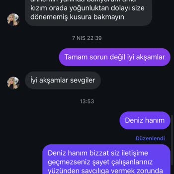 İşlem Sonrası İlgisizlik Ve Mağduriyet Yaşadım