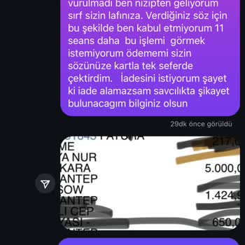 İşlem Sonrası İlgisizlik Ve Mağduriyet Yaşadım