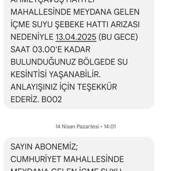 Milas Cumhuriyet Mahallesi'nde Sık Sık Yaşanan Su Kesintileri Ve Bilgilendirme Eksikliği