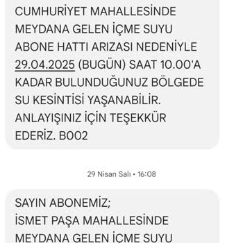 Milas Cumhuriyet Mahallesi'nde Sık Sık Yaşanan Su Kesintileri Ve Bilgilendirme Eksikliği