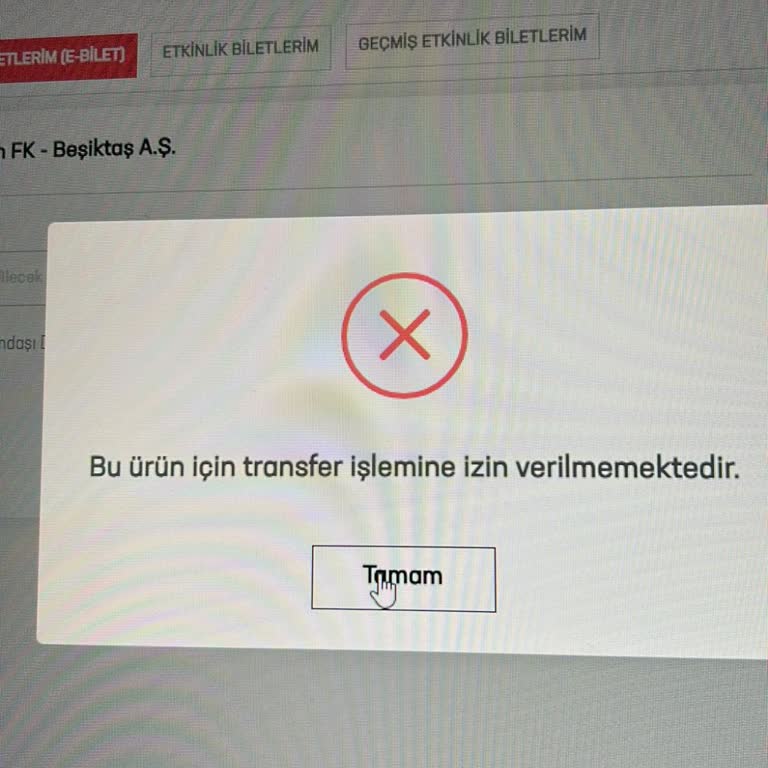 Bilet Transferi Sorunu Ve Yetersiz Müşteri Hizmeti Deneyimi
