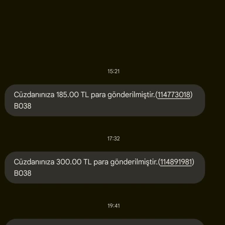Hesabım Olmadan Sipay'dan Sürekli Para Transferi Mesajı Alıyorum