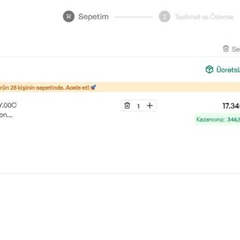 Sepette İndirim Uygulanmıyor, Müşteri Hizmetleri Çözüm Sunmuyor