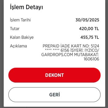 İade Tutarı Eksik Yatırıldı, Mağduriyet Yaşıyorum