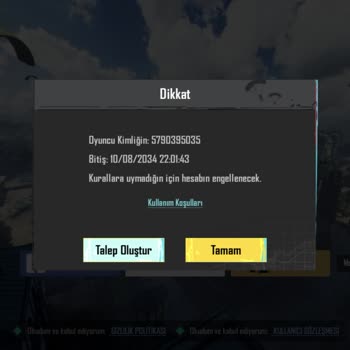 Satın Aldığım PUBG Mobile Hesapları Banlı Ve İade Yapılmıyor