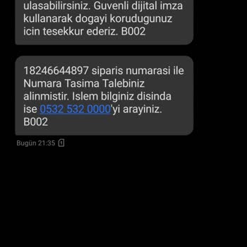 Onayım Olmadan Hat Taşıma Talebi Ve Yetersiz Bilgilendirme