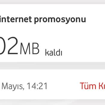 Vodafone Mevcut İnternetime Rağmen Ücretli Aşım Paketi Tanımlandı, Sorunum Çözülmüyor!