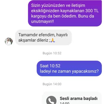 İade Tutarı Eksik Yatırıldı, Müşteri Hizmetleri Yanıtsız Kaldı