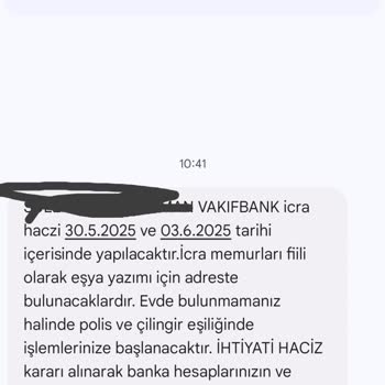 VakıfBank'ın Borç Nedeniyle Aileme İhbarname Göndermesi Ve Psikolojik Baskı