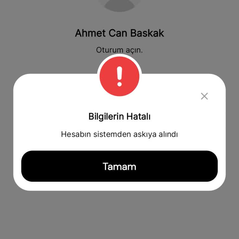 Hesabım Askıya Alındı, Müşteri Temsilcilerinden Destek Alamıyorum