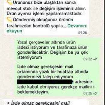 İade Talebim Keyfi Olarak Reddedildi, Yasal Süreç Başlatıyorum