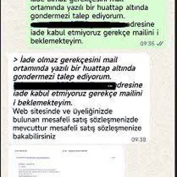 İade Talebim Keyfi Olarak Reddedildi, Yasal Süreç Başlatıyorum