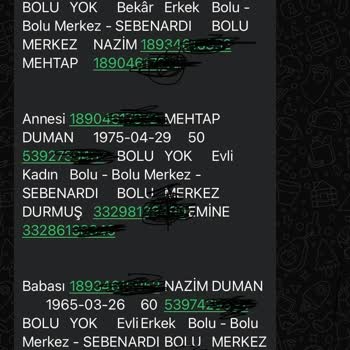 Kişisel Bilgilerimle Yasadışı İşlem Tehdidi Ve Mağduriyet Yaşıyorum