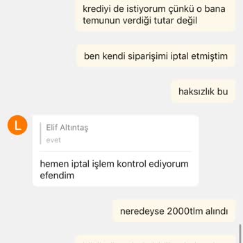 Aynı Sipariş İçin İki Kez Ödeme Alındı, İade Bekliyorum