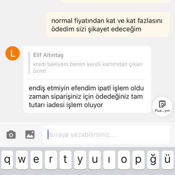 Aynı Sipariş İçin İki Kez Ödeme Alındı, İade Bekliyorum