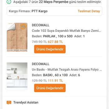 Eksik Gönderilen Ürünler Ve Çözülmeyen Destek Talebi Nedeniyle Mağduriyet