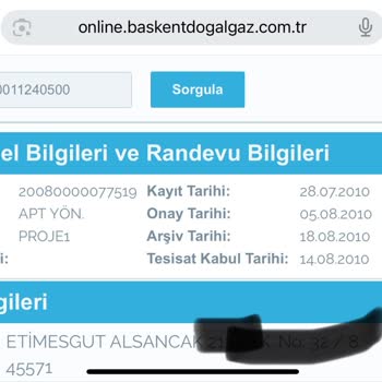 Başkent Gaz Onaylı Projem Sistemde Yok Mağduriyetim Nasıl Giderilecek