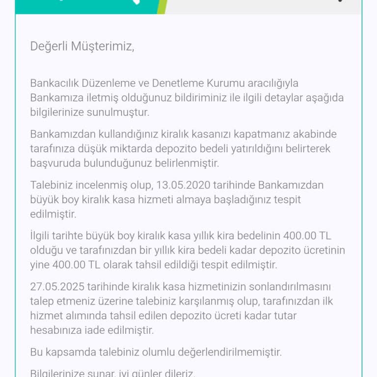 Kiralık Kasa Depozitosunda Haksız İade Ve Mağduriyet