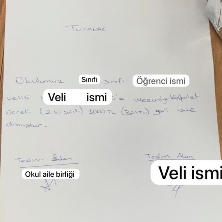Kaptan Altay Altuğ İlkokulu Ücretsiz Mezuniyet Töreni İçin Velilerden Zorunlu Ücret Talebi!