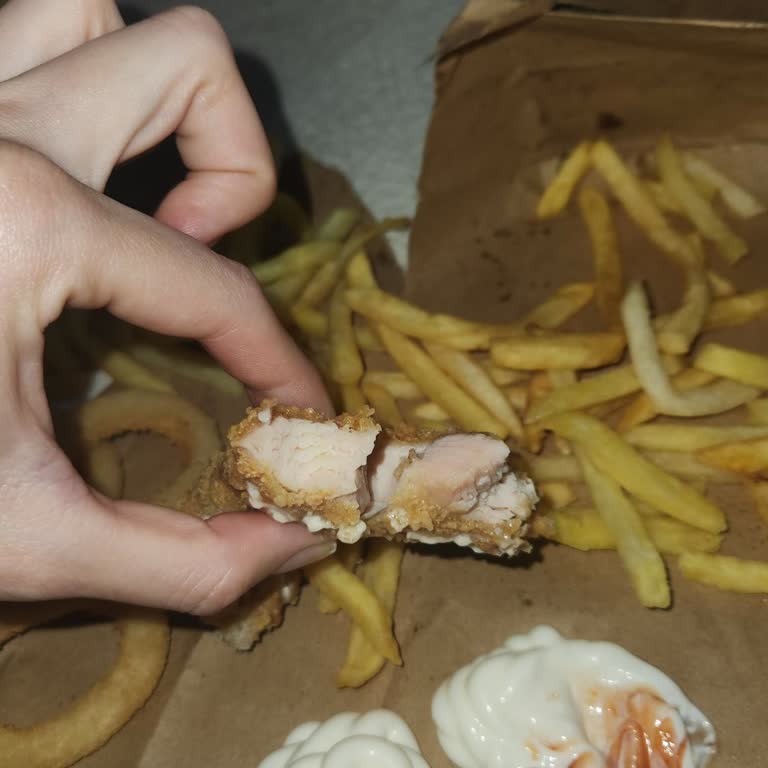 Popeyes Çakmak Şubesinden Eksik Ve Çiğ Ürün Teslimatı