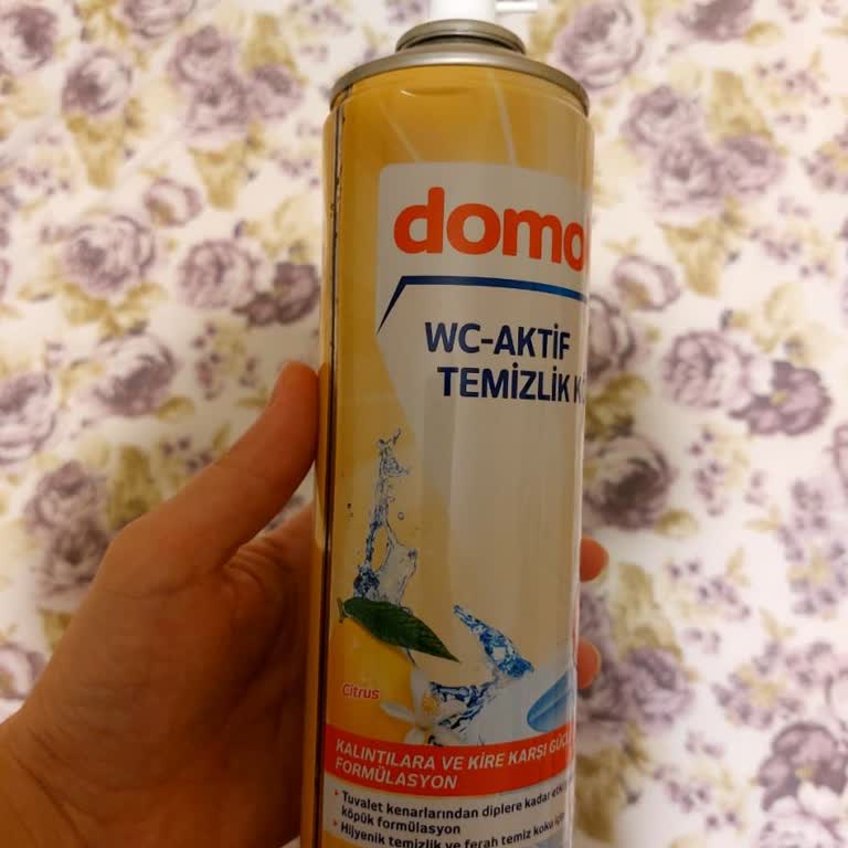 Domol WC Temizleyici Sprey Başlığı Kısa Sürede Bozuldu
