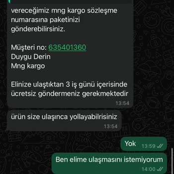 Teslim Edilmeyen Elbise İçin İptal Ve İade Hakkı Engelleniyor