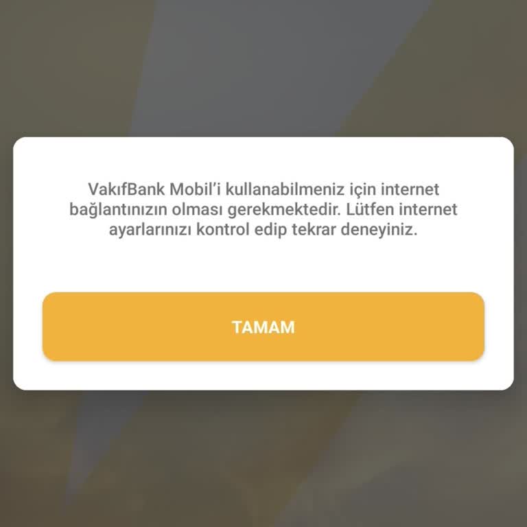 VakıfBank Uygulamasına Giriş Engellendi: Acil Çözüm Bekliyorum