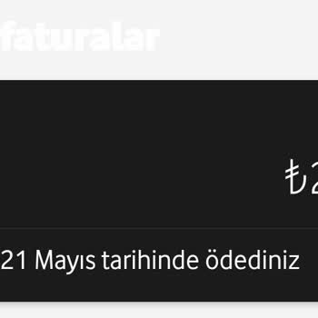 Vodafone Tarifemin Yüksek Fiyatından Şikayetçiyim