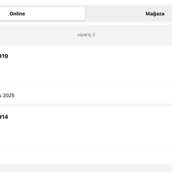 Sipariş İptali İçin Destek Alamıyorum