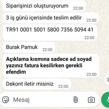 Eftalia Butik'ten Sipariş Verdim, Ürünlerim Gönderilmedi Ve Param İade Edilmiyor