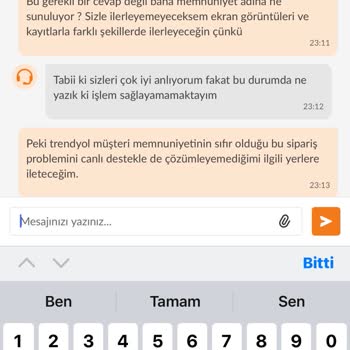 Teslim Edilmeden Teslim Edildi Olarak İşaretlenen Siparişim Ve Yetersiz Müşteri Hizmeti