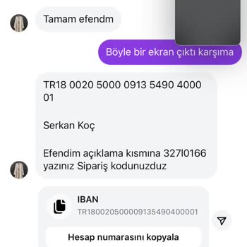 Sipariş Sonrası İletişim Kesildi Paramı Aldılar